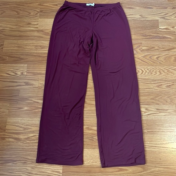 UGG Burgundy Maroon Modal and Elastane Pajama Pants Size Medium - Picture 1 of 7